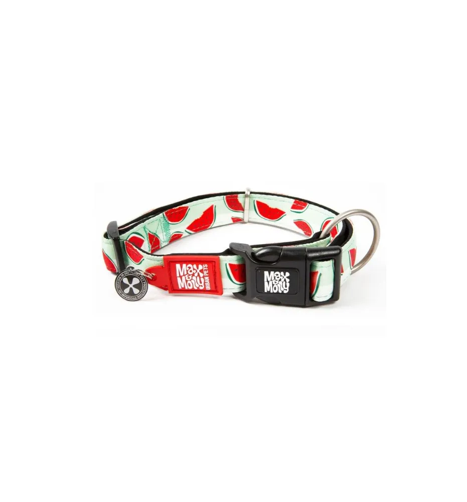 Max&Molly Obojok ID Watermelon, L
