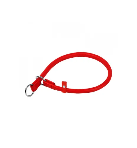 Collar Obojok okrúhly kožený škrtiaci, 70cm/13mm