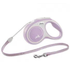 FLEXI New Comfort S - lanko, 8m/12kg,svetloružová, červená