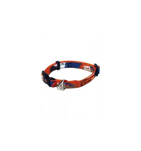 Papillon Nastaviteľný obojok, 30-40 cm, oranžová